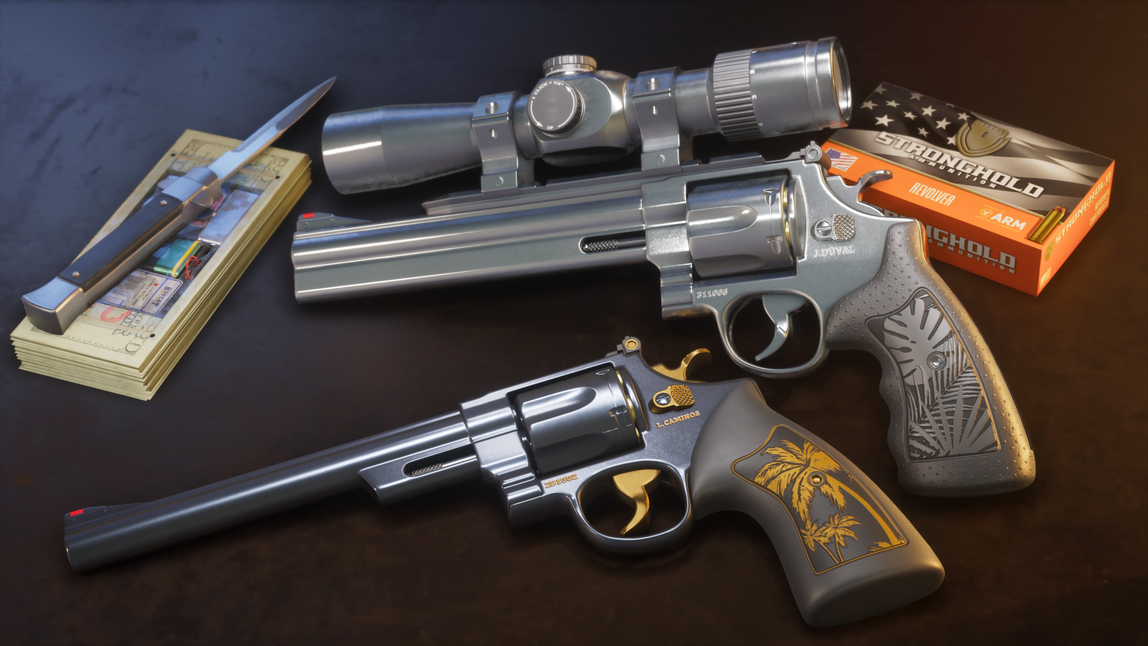 Hawk and Little Morgan Revolvers